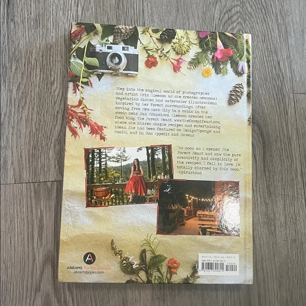 The Forest Feast Cookbook by Erin Gleeson - Colorful Edition